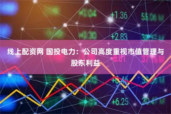 线上配资网 国投电力：公司高度重视市值管理与股东利益