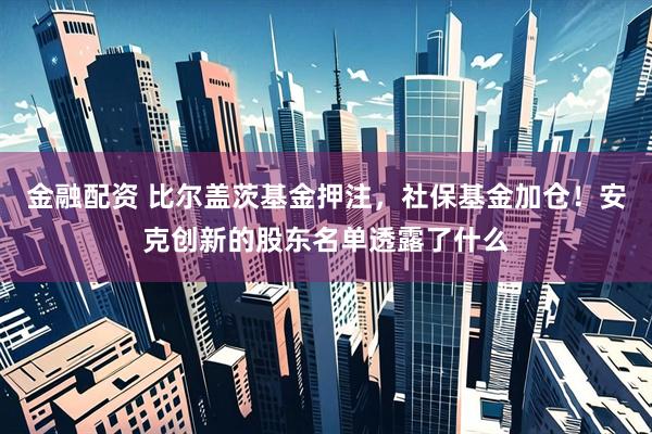 金融配资 比尔盖茨基金押注,社保基金加仓!安克创新的股东名单透露了什么
